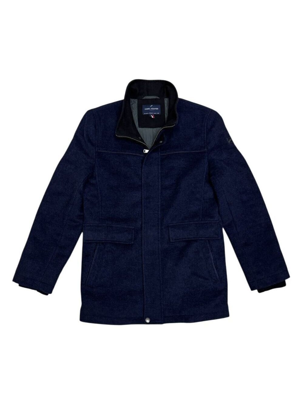 DANIEL HECHTER Luxury Designer WOOL Blend Insulated Winter Parka Coat Mens Small